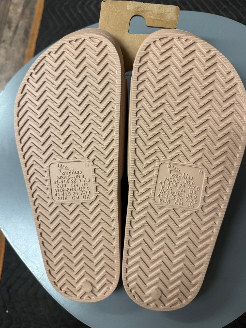 Archies Women's Arch Support Slide Sandals - Picture 3 of 5